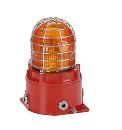 Ex Rot. Beacon STExB2 RT1  24vDC AMBER 20w Halogen IP66 SS316 Ex-db-IIC-Gb-T6